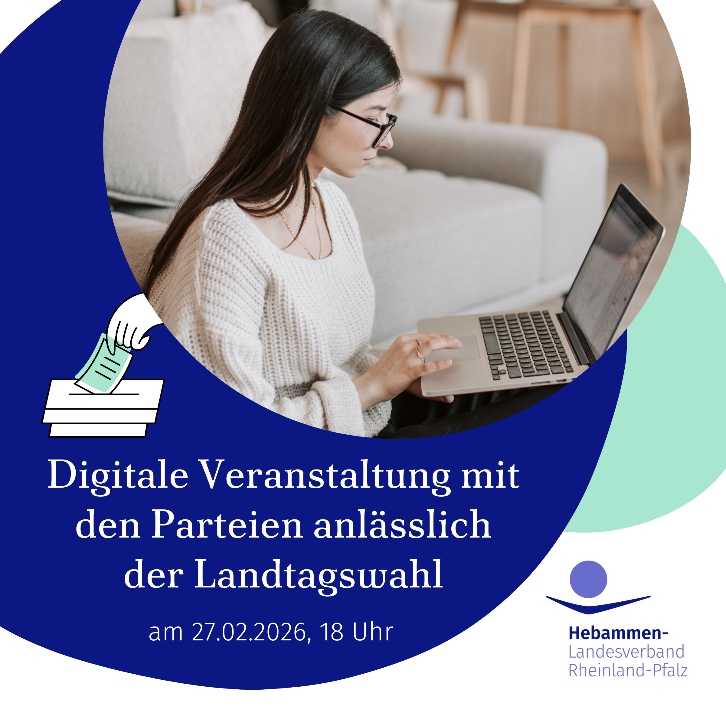 Digitale Veranstaltung mit den Parteien anl&auml;sslich der Landtagswahl